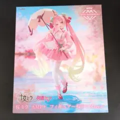桜ミク AMP+ フィギュア〜桜ドレスver〜　プライズ品　TAITO　未開封品