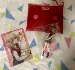 ぽ*様 プロセカ スシローコラボ こはね アクリルチャーム マルチポーチ カード