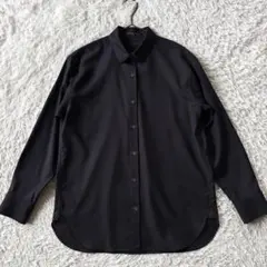 3.1 Phillip Lim シルク 長袖シャツ ブラウス バンドカラー 黒 - メルカリ