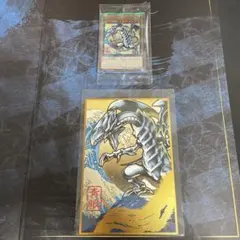 遊戯王　青眼の白龍　浮世絵　未開封　25th クオシク ブルーアイズ