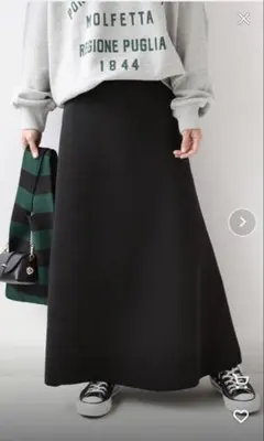 JOURNAL STANDARD relume ブラック フレアロングスカート