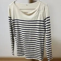 無印良品 ボーダー長袖 カットソー Sサイズ レディース