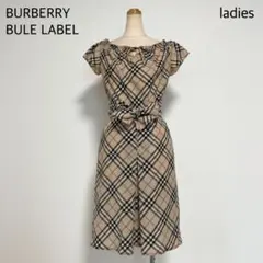 美品 BURBERRY BLUE LABEL ワンピース ノバチェック 36