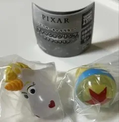 ピクサーキャラクター ファッションリング ロイヤルクリア 2種セット
