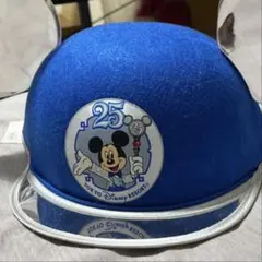 ミッキーマウス 25周年 記念帽子　タグ付き未使用品　自宅保管品