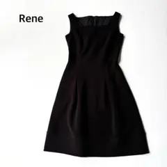 未使用☆Rene ノースリーブワンピース サイドファスナー 34 - メルカリ