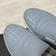 BOTTEGA VENETA ネイビー スリッポン - メルカリ