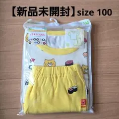 【新品未開封】UNIQLO　ノラネコぐんだん半袖パジャマ　size100のサムネイル