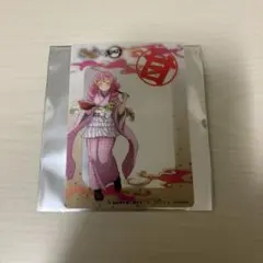 鬼滅の刃 宅麺コラボ トレーディングクリアカード 甘露寺蜜璃