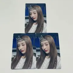 ユンジン　トレカ　3枚　通常盤　FEARLESS ルセラフィム