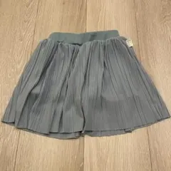 CECIL McBEE プリーツ キュロットパンツ グレー 90cm