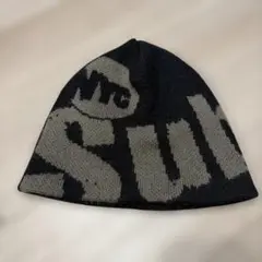 90s subware ビーニー ニットキャップ ブラウン - メルカリ