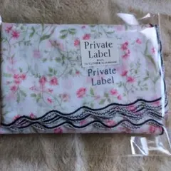 Private Label ハンカチ 花柄 ピンクのサムネイル
