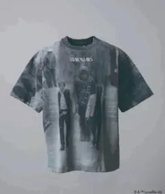 MaisonSpecial「スターウォーズ」プライムオーバークルーネックTシャツのサムネイル