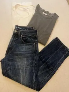 デニム＆シャツのセット売り切り⭐️BAYFLOW JEANS ベイフローのサムネイル