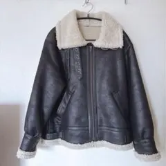 ungrid フェイクムートンボアブルゾン sサイズ