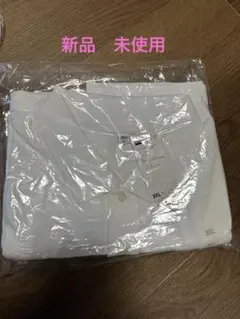 GU ドライポロシャツ　半袖　ホワイト　3XL 新品　未開封