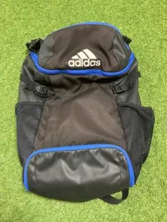 サッカー adidas アディダス リュック ボールイン バックパック 黒/青