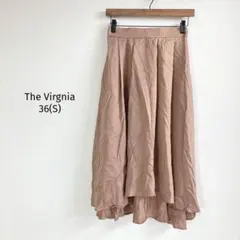 ザヴァージニア The Virgnia 膝下スカート【36】フレア ブラウンのサムネイル