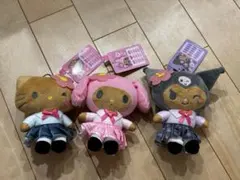 サンリオ　マスコットポーチ　ギャル2 ハローキティ　クロミ　マイメロディ 3点