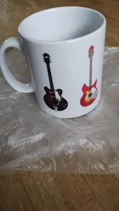 Beatles ギターデザイン スープマグカップのサムネイル