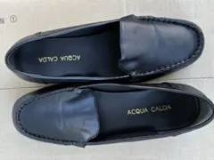 ACQUA CALDA ブラック ローファー LL EEEE