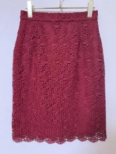 UNIQLO 総レーススカート