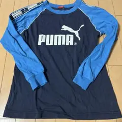 PUMA 長袖カットソー 青/紺　訳あB品