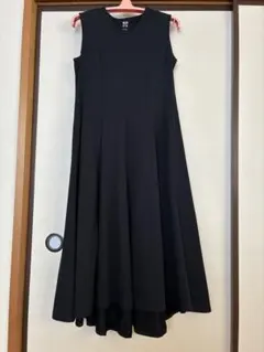 UNIQLO x Theory ブラック ノースリーブ ワンピース Lサイズ