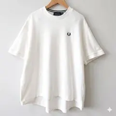別注 FRED PERRY × Ray BEAMS カノコ オーバー Tシャツ