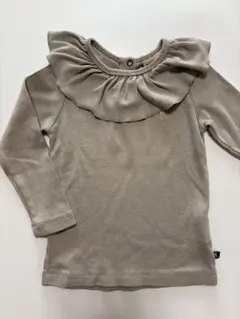 carlijnq フリル付きリブトップス 86/92