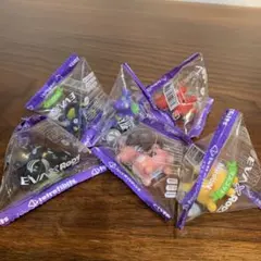 ①ロディ　エヴァンゲリオン　フィギュア　6体セット　零号機　初号機　弐号機