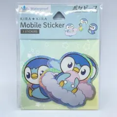 ポケモン ポケピース ポッチャマ モバイルステッカー 3枚入り