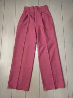 GU ピンク スラックス Sサイズ