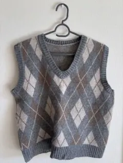 アーガイル ベスト