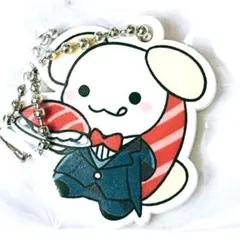 くら寿司 すしペットラバーアクセサリー しゃりわんこ ラバーキーホルダー