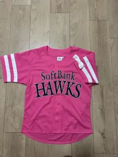 SoftBank Hawks ユニフォーム Lサイズ ピンク - メルカリ