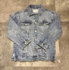 試着のみ　ザラキッズ　オーバーサイズ　デニムジャケット　140