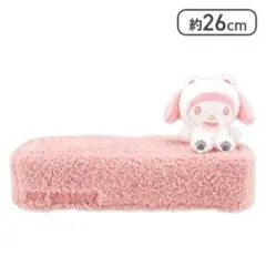 マイメロディ　マイメロディ♡クロミ マスコット付きティッシュボックスカバー