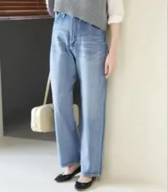 ロペピクニック　ウエストシェイプハイライズマムジーンズ 36