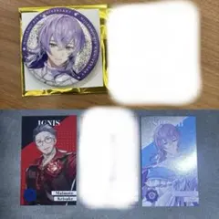 星導ショウ 舞元啓介 8th 8周年 メタルカード 缶バッジ