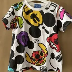 東京ディズニーリゾート 総柄Tシャツ 100cmのサムネイル