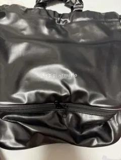 Repipi Armario プールバッグ ブラック　レザー風　リュック