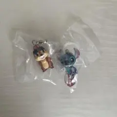 ディズニーキャラクター めじるしアクセサリー Summer スティッチ チップ
