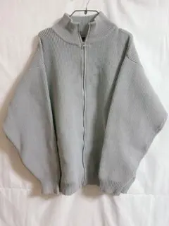 LAKOLE PEドライバーズニット グレー15 L