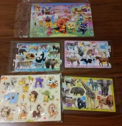 パズル　型はめ　こども　ベビー　アンパンマン　動物　知育玩具