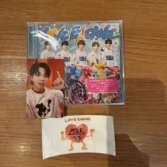 LOVE ENG!NE M!LK 初回限定盤 塩﨑太智 トレカ