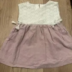 SLAP SLIP ワンピース 06 ホワイト/ピンク