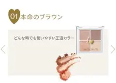 ⭐️本日限定値下げ⭐️bidolビーアイドルTHEアイパレR 01本命のブラウン