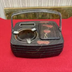 m24721☆桜皮細工角館☆煙草盆レトロ - メルカリ